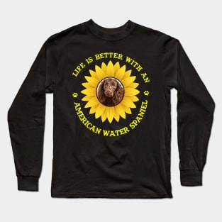 American Water Spaniel Lovers Long Sleeve T-Shirt